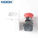 Emergency stop switch XB4-CS542 rotates to reset a normally closed emergency stop button
