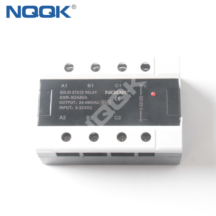 SSR-3DA 80A 32DC To 480VAC SSR Solid State Relay