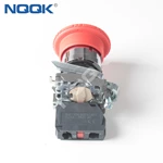 Emergency stop switch XB4-CS542 rotates to reset a normally closed emergency stop button