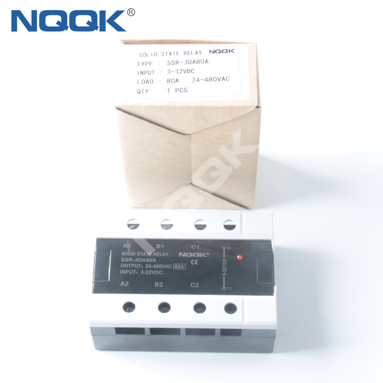 SSR-3DA 80A 32DC To 480VAC SSR Solid State Relay