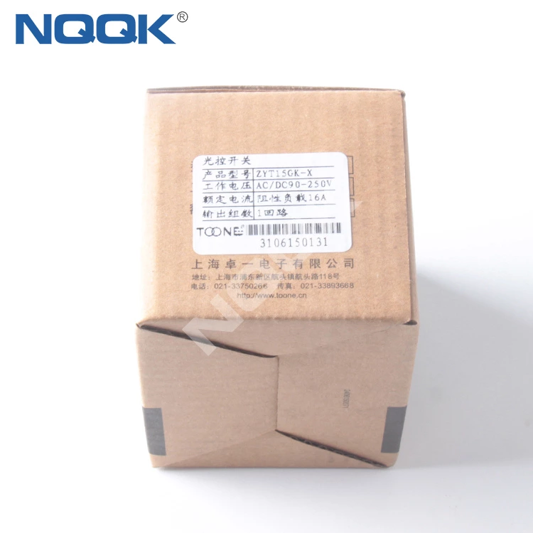 ZYT15GK-X Intelligent Light Control Switch Automatic Road Light Sensing Delay Controller 220V Sensing Probe