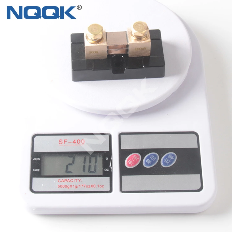500A 100mV Voltmeter Ammeter DC current Manganin shunt resistor
