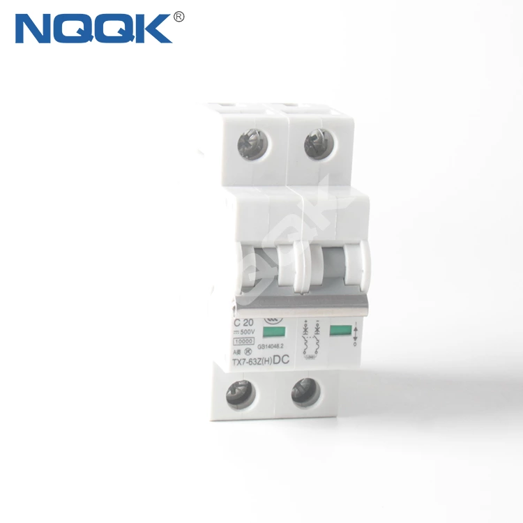 TX7-63Z(H)DC C20 500V DC Miniature Circuit Breaker