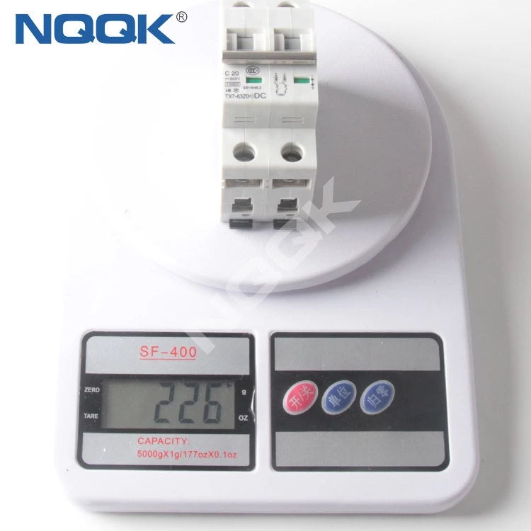 TX7-63Z(H)DC C20 500V DC Miniature Circuit Breaker