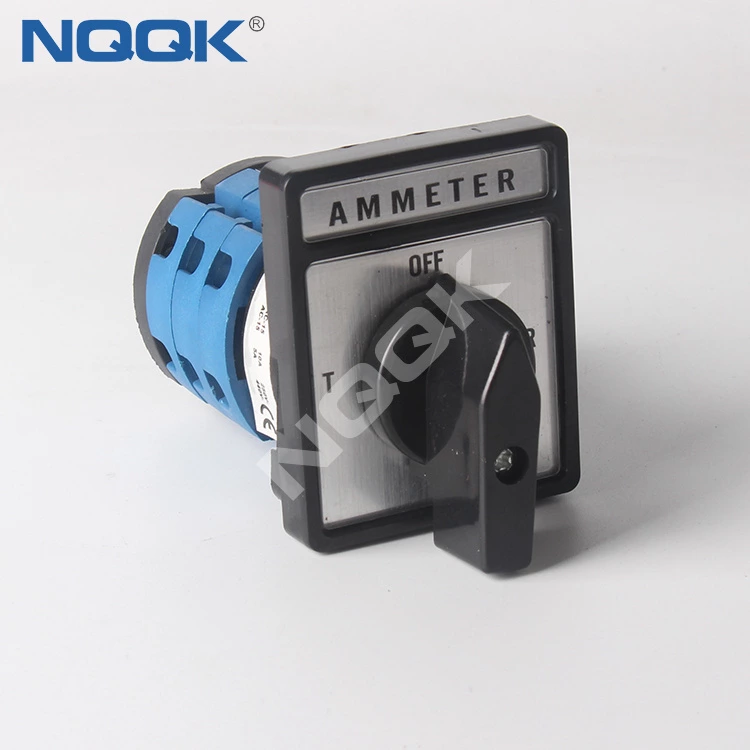 G17-20A 20A 3 phase Ammeter 240vac Universal Changeover Rotary Cam switch