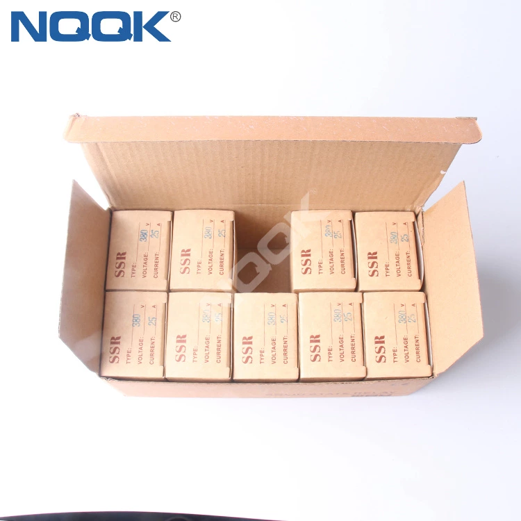 SSR NKDH2538VR 25A 220v DC to 480V AC Single Phase switching at zero crossing solid state relay