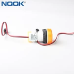 Double digital display round square current and voltage meter with transformer with LED indicator AC50 380V meter