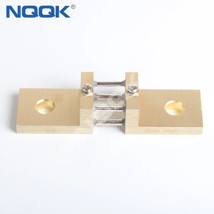 FL-TS India type 250A 50mV 60mV DC Electric current Shunt Resistors for Amp Panel Meter Current Monitor