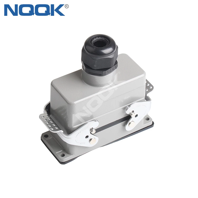 HDC-HK2-006-02S HK2-006-M HK2-006-F Top entry H6B-TG  H6B-AG   6pin Heavy Duty Electrical Connectors