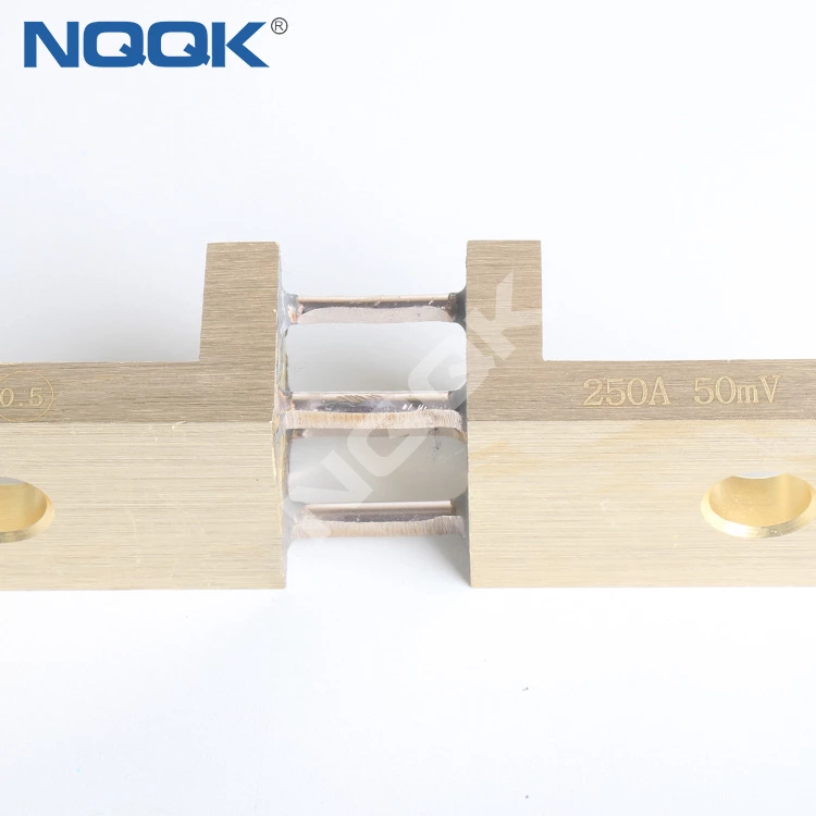 FL-TS India type 250A 50mV 60mV DC Electric current Shunt Resistors for Amp Panel Meter Current Monitor