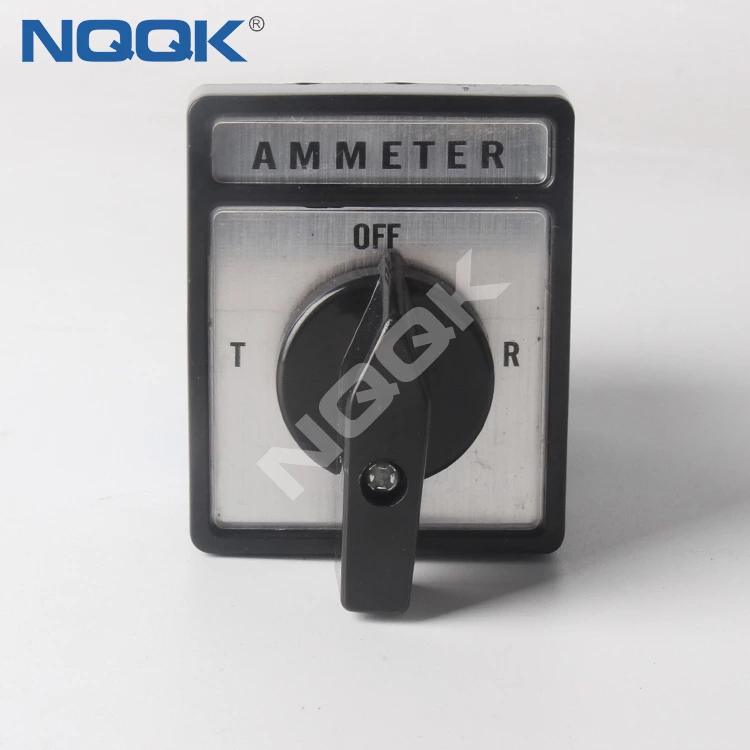 G17-20A 20A 3 phase Ammeter 240vac Universal Changeover Rotary Cam switch