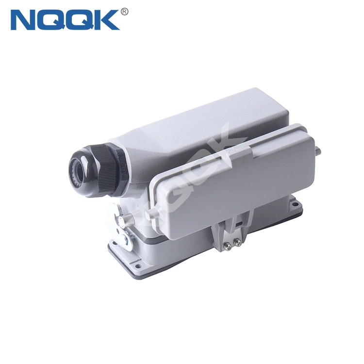 NK9996 factory 24 pin 500V 16A screw terminal rectangle heavy duty industrial connector