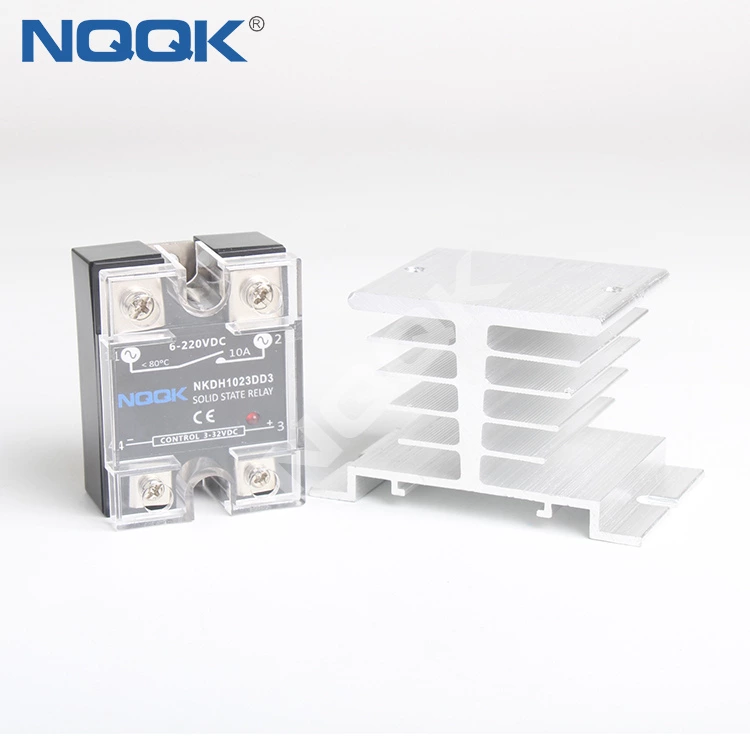 NKDH1023DD3 10A 220VDC 24VDC DC Single Phase SSR solid state relay