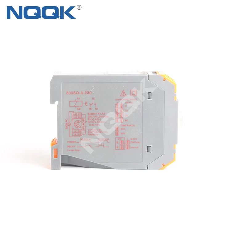800SQ-A 22.5mm Din Rail Mounted Timer
