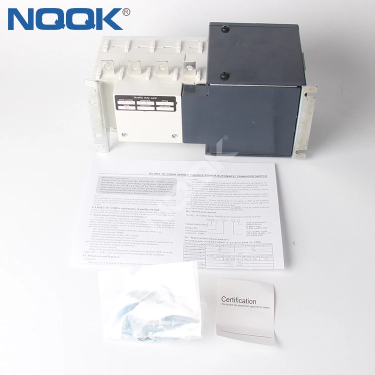 DOUBLE POWER AUTO TRANSFER SWITCH GLOQ1-1004