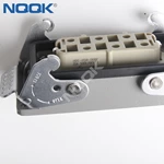 HDC-HK2-006-02S HK2-006-M HK2-006-F Top entry H6B-TG  H6B-AG   6pin Heavy Duty Electrical Connectors