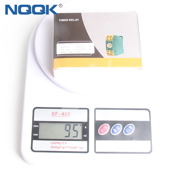 800SQ-A 22.5mm Din Rail Mounted Timer