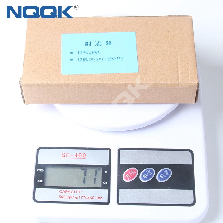 UPVC  58620 25mm G3/4 Ozone venturi Injector