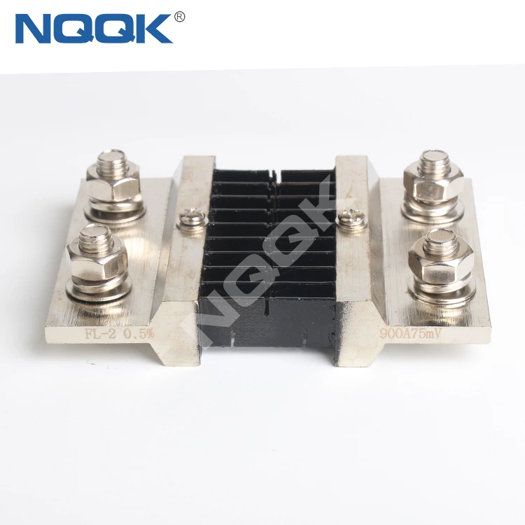 FL-TS India type 900A 75mV DC Electric current Shunt Resistors for Amp Panel Meter Current Monitor
