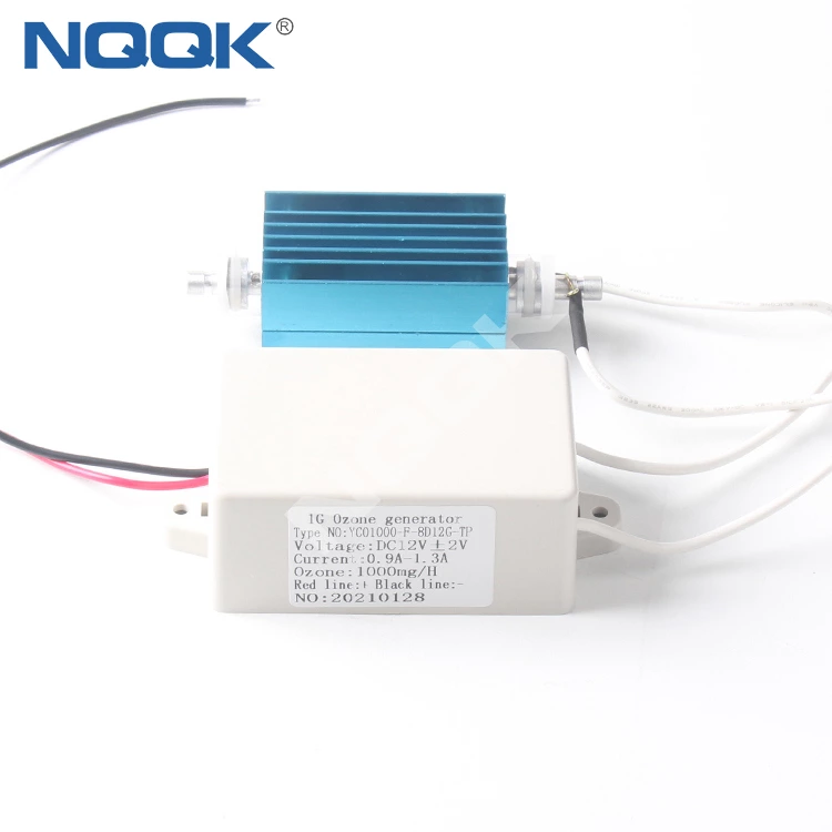 1g YCO1000-F-8D12G-TP small Quartz Tube Ozone Generator