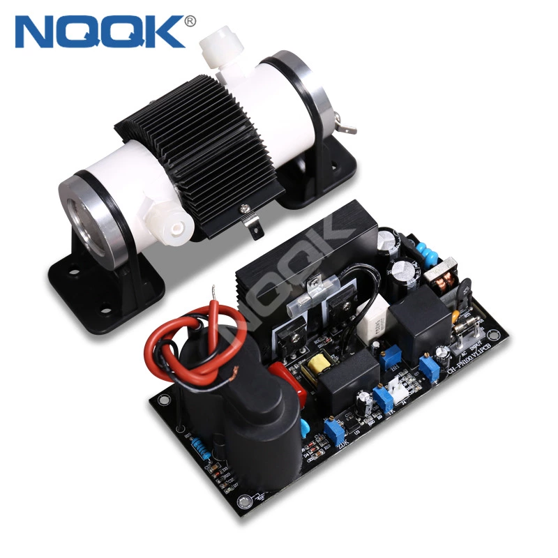 Single tube 3g/h ozone production 12VDC 24VDC 110VAC 220VAC Air-cooled quartz tube adjustable Ozone Generator