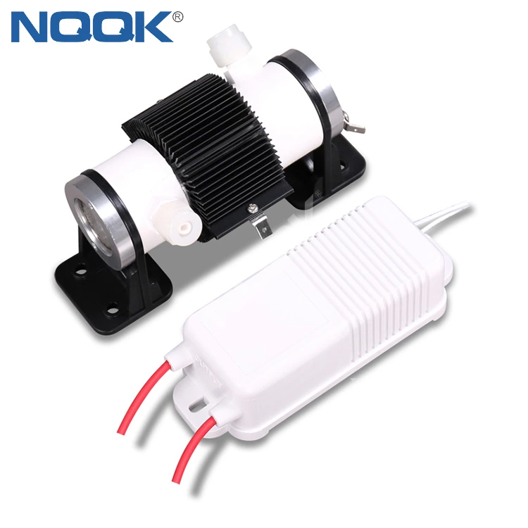 Single tube 3g/h ozone production 12VDC 24VDC 110VAC 220VAC Air-cooled quartz tube Ozone Generator