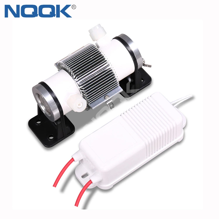 Single tube 3g/h ozone production 12VDC 24VDC 110VAC 220VAC Air-cooled quartz tube Ozone Generator