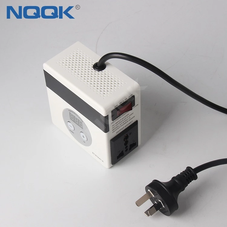 4000W PC PP Material Single Phase Electronic Digital Display SCR Voltage Regulator