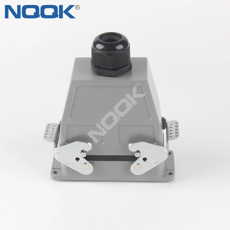 HDC-HSB-006-02S  Top entry HSB-006-M HSB-006-F H16B-TG H16B-AG  series   6 pin industrial rectangular waterproof plug heavy duty connector