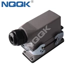 HDC-HSB-006-01S side entry HSB-006-M HSB-006-F H16B-TS H16B-AG series 35A 6 pin industrial rectangular waterproof plug heavy duty connector