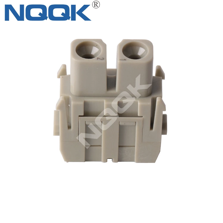 HM-002  2pin industrial male connector IP65 hinged framed connector