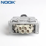HDC-HK-4/2-006-02S Top entry  HK-4/2-006-M HK-4/2-006-F H6B-TG H6B-AG series 6pin Heavy  Connectors