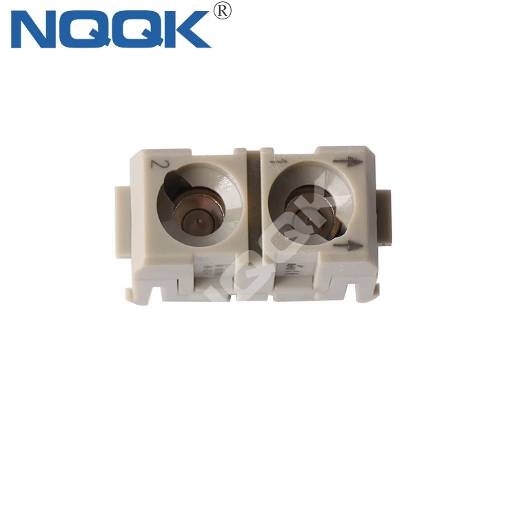 HM-002  2pin industrial male connector IP65 hinged framed connector