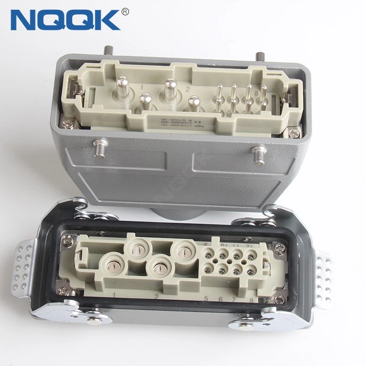 HDC-HK4/8-012-02S Top entry HK4/8-012-M HK4/8-012-F H24B-TG H24B-AG  series  heavy duty connector