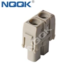 HM-002  2pin industrial male connector IP65 hinged framed connector
