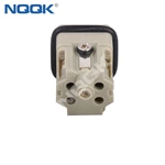 HA-004-M 4 pin Flame retardant male insert contacts heavy duty connector