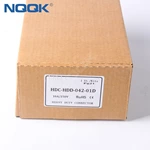 HDC-HDD-042-01D side entry HDD-042-M HDD-042-F H10B-TS  H10B-AG-LB  42 pins  Industrial Female Male Heavy Duty Connectors With Silver Plated Needle