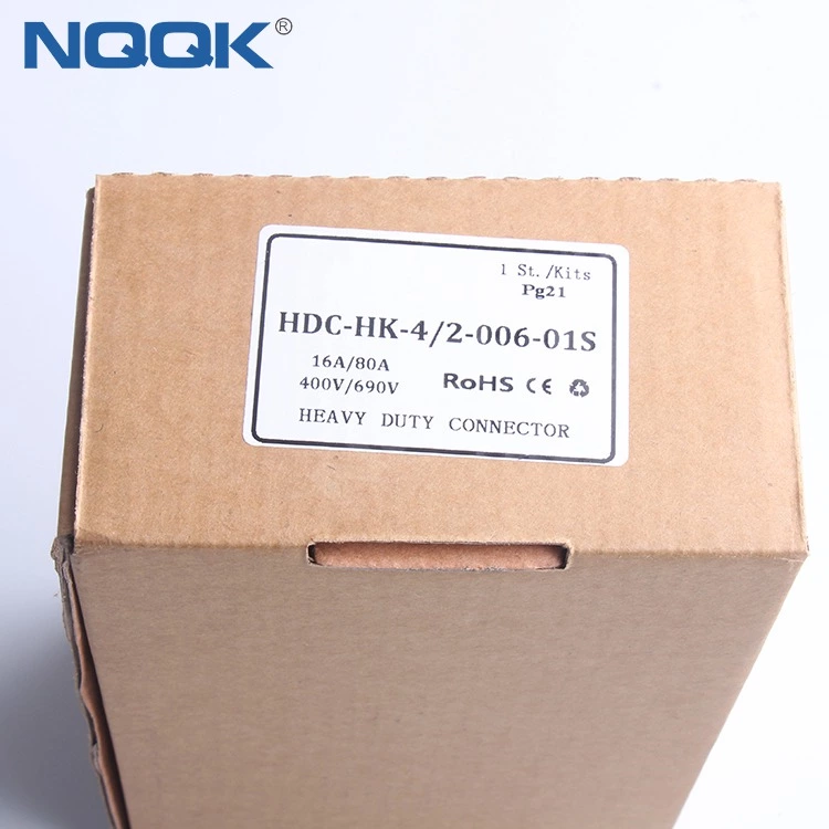 HDC-HK-4/2-006-01S side entry HK4/2-006-M HK4/2-006-F H6B-TS H6B-AG series heavy duty connector