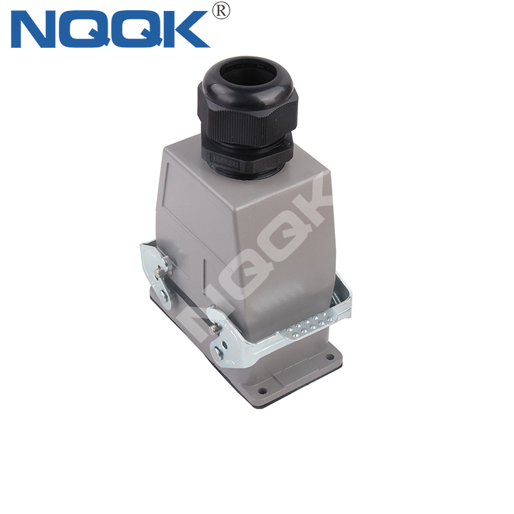 HDC-HA-032-02D Top entry HA-016-F HA-016-M H32A-TGH H32A-AG series 32 pin  heavy connector for Construction machinery