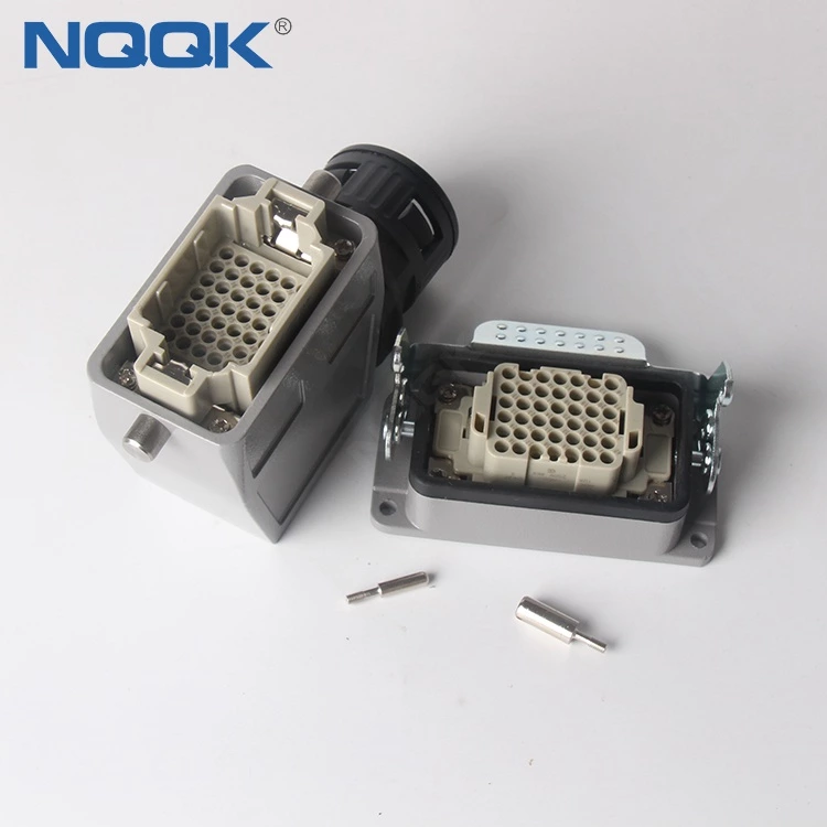 HDC-HDD-042-03S Surface mount  HDD-042-M HDD-042-F H16B-TS H16B-SGR series  42pin HDD-24 industrial female male Heavy Duty Electrical Quick Connectors with Coding pinmodule
