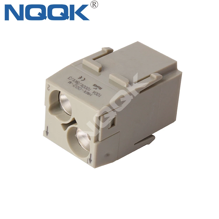 HMX-002-M F 100A 1000V 8kV Module Plugin insert heavy duty connector