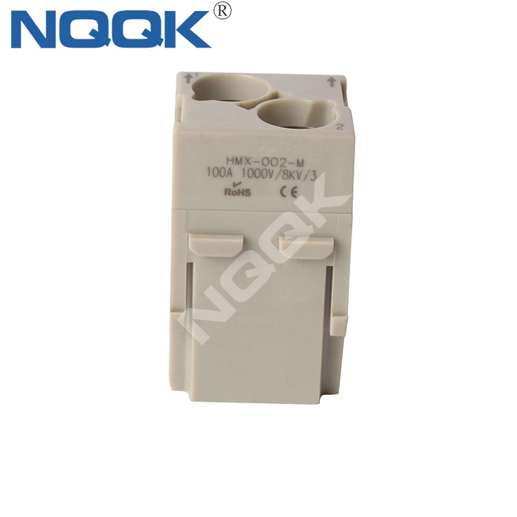 HMX-002-M F 100A 1000V 8kV Module Plugin insert heavy duty connector