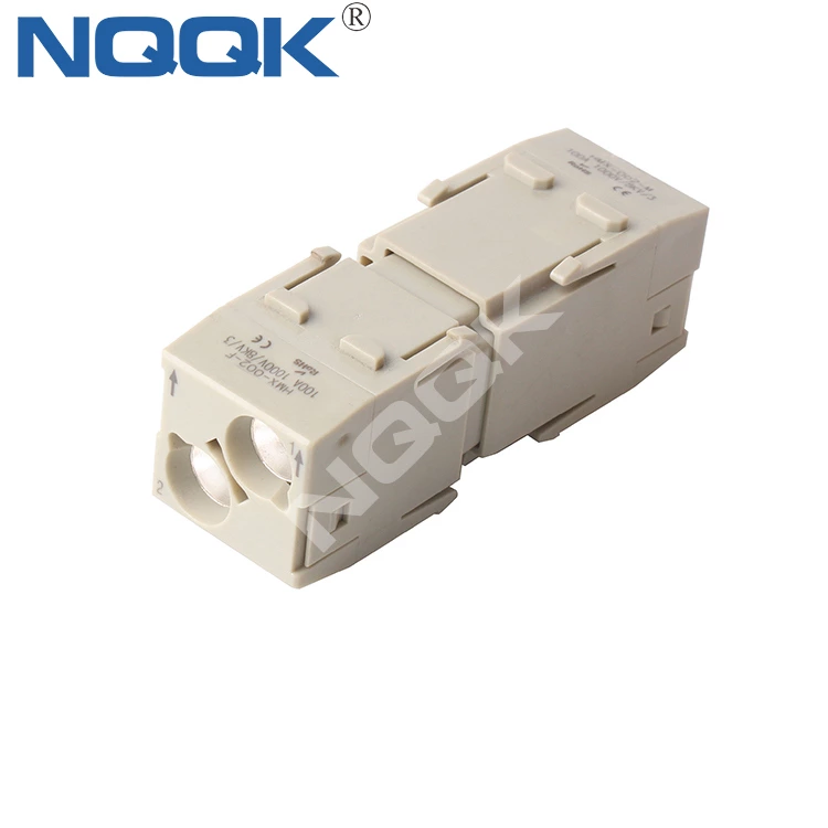 HMX-002-M F 100A 1000V 8kV Module Plugin insert heavy duty connector