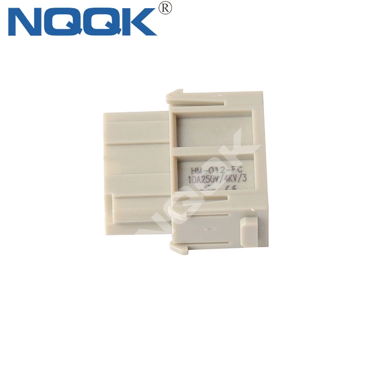 HM 12 pin Module Multi Cable Crimp Terminal heavy duty connector