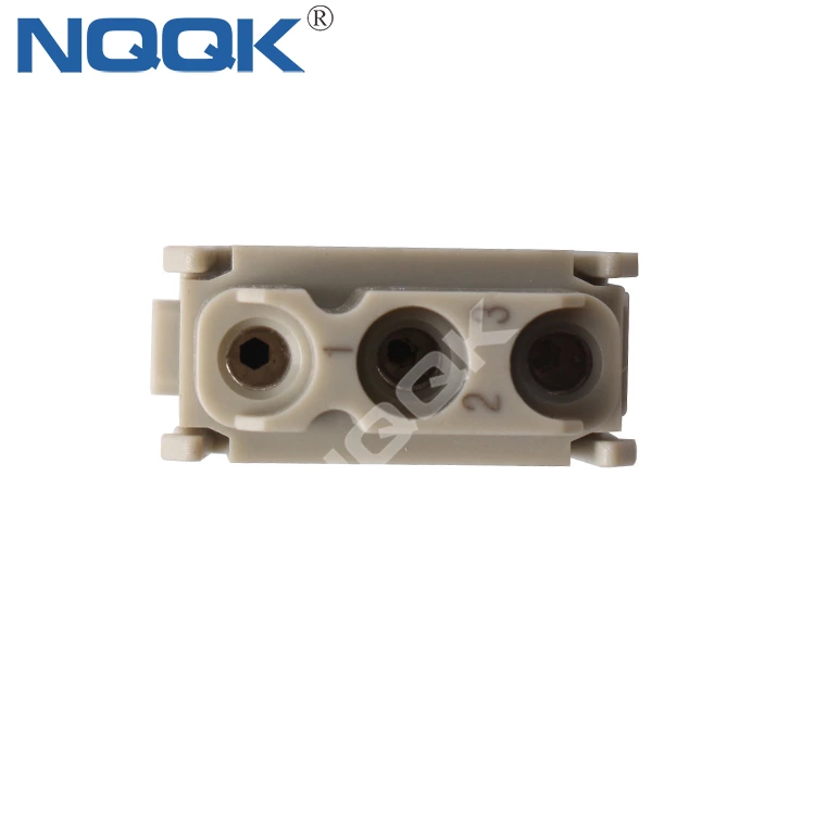 HM-003 3pin industrial male connector IP65 hinged framed connector