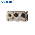 HM-003 3pin industrial male connector IP65 hinged framed connector