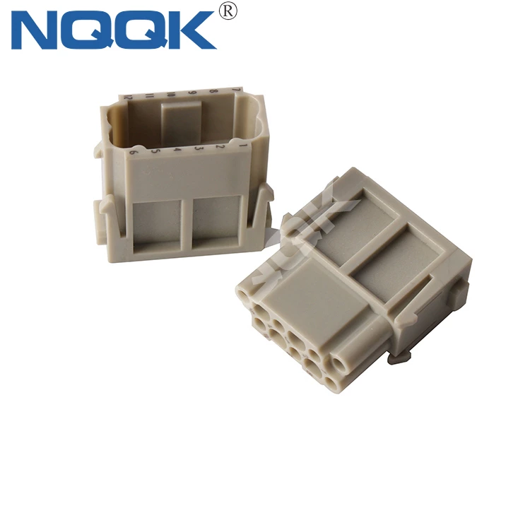 HM 12 pin Module Multi Cable Crimp Terminal heavy duty connector