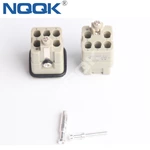 HQ-005-MC 16A 400V industrial 5 pin male female connector Heavy Duty Electrical Connectors