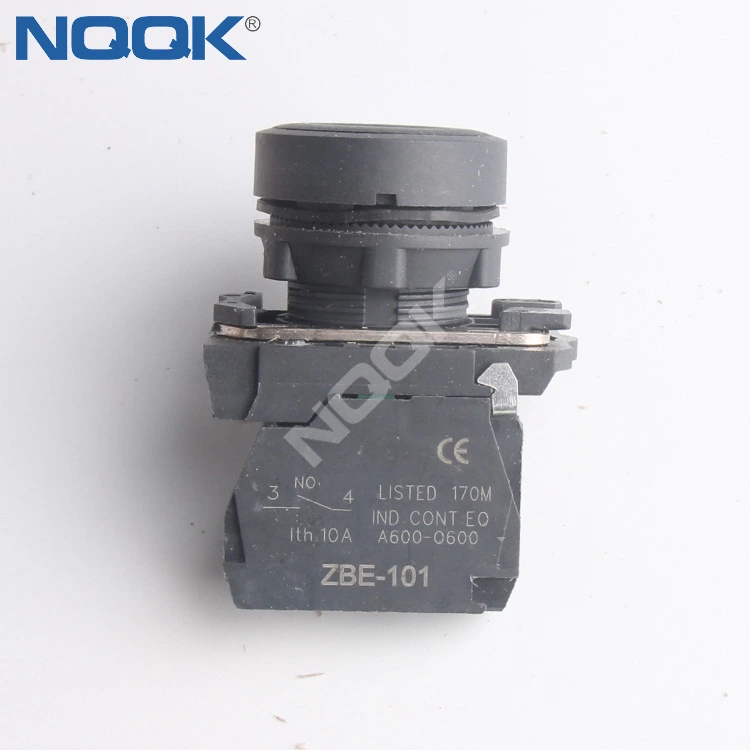 XB5-AA42 Self testoration XB5-AA21Type  N/O Black Even button spring return flat button