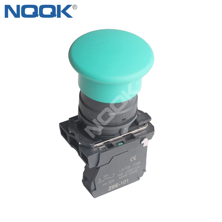 XB5-AC42 Self restoration XB5-AC21 Type N/O Black Self-reset mushroom head Push Button